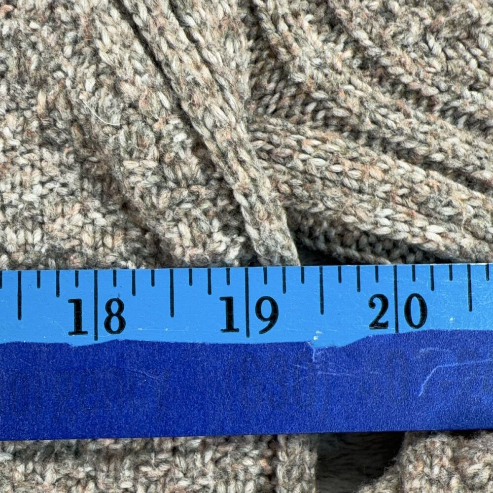 Universal Thread Mock Neck Sweater Dress Womens L Beige Knit - Picture 4 of 8